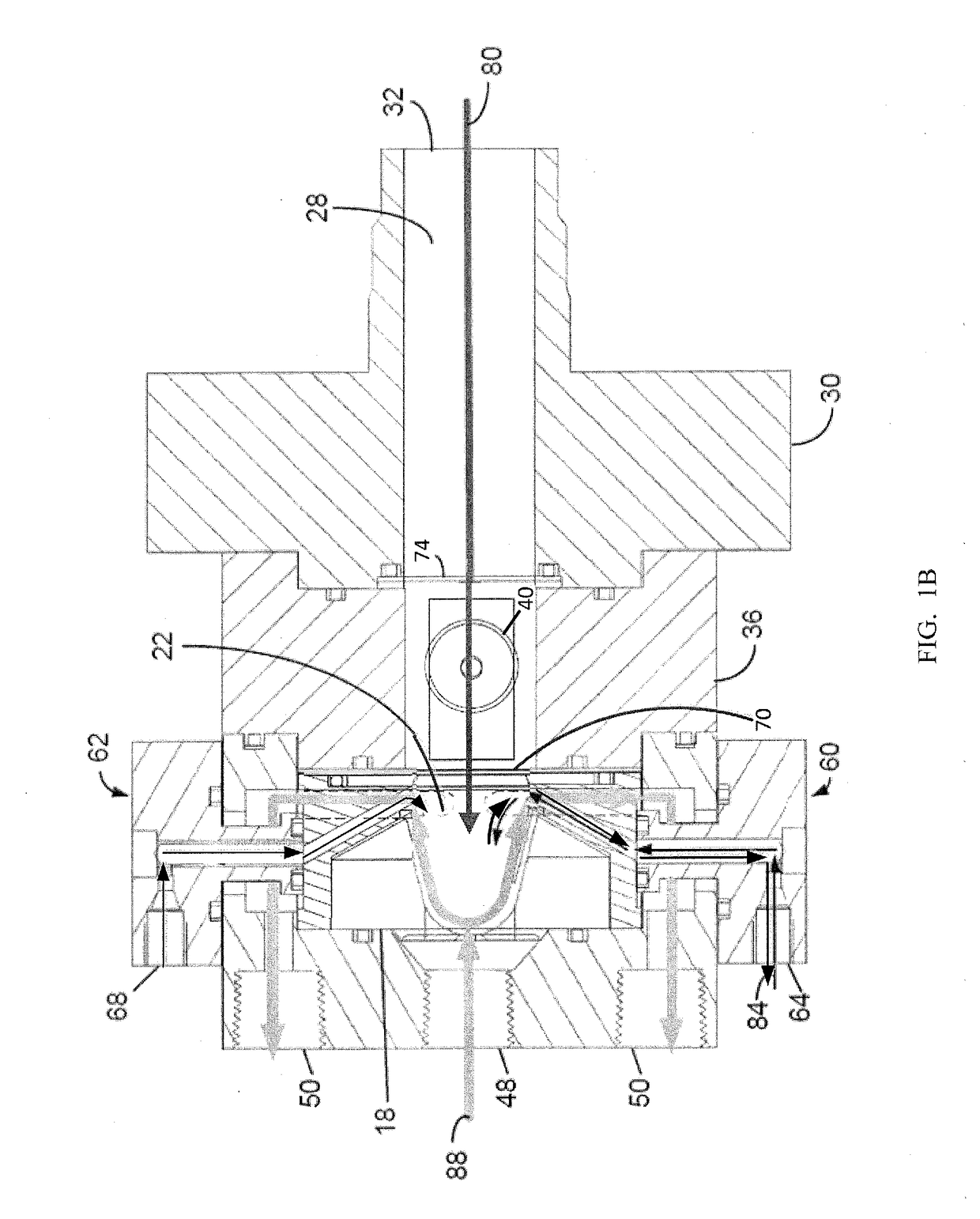 Solution target for cyclotron production of radiometals