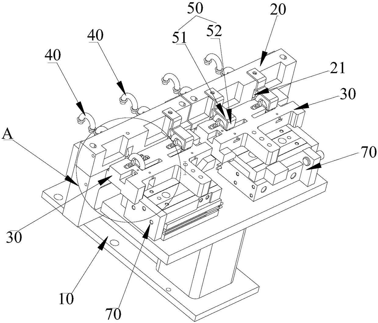 Automatic separator of elbows