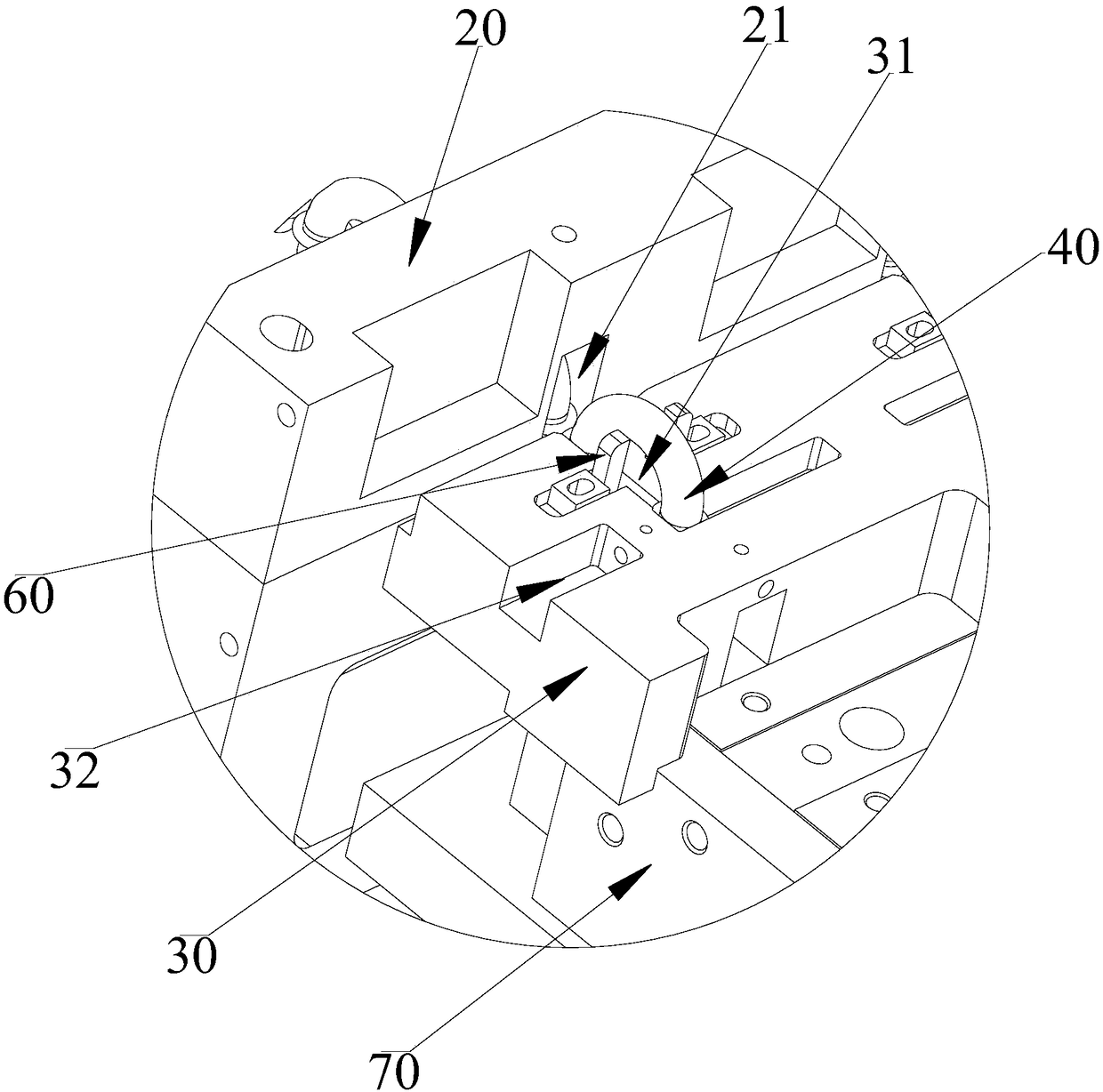 Automatic separator of elbows