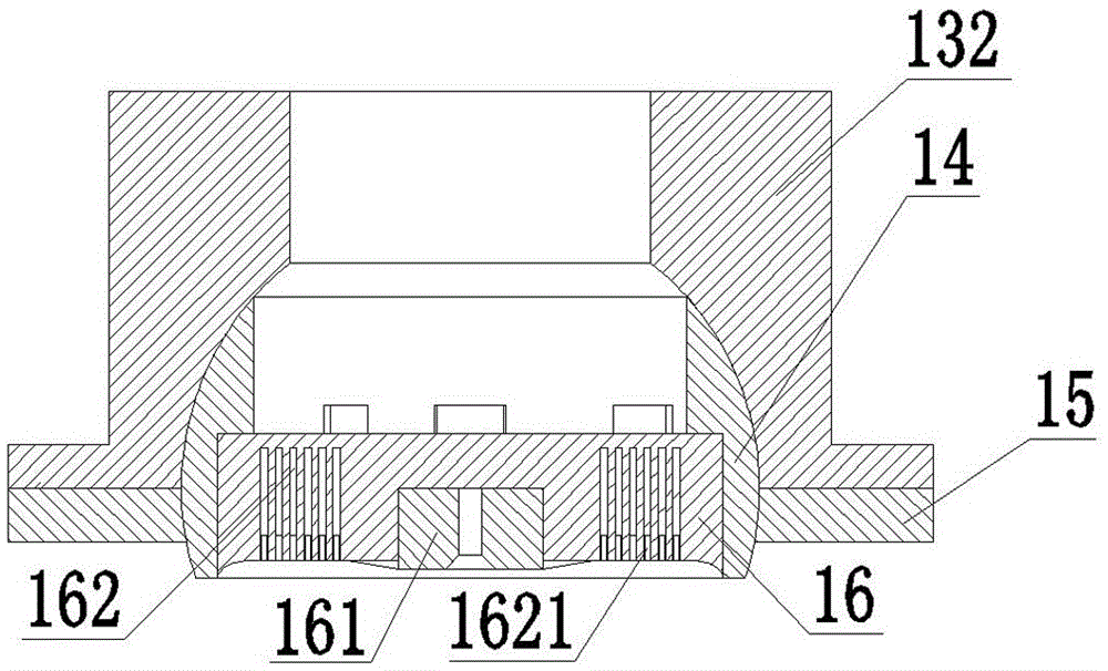 Inserted cable docking charging device for electric automobile in intelligent garage