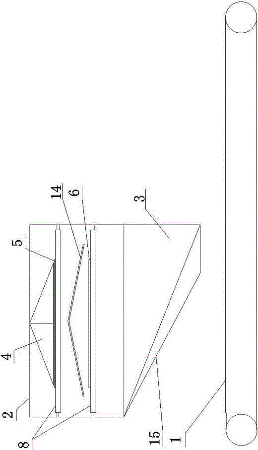 Shield construction residue soil transferring device