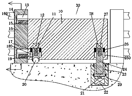 Novel swimming pool safety door device