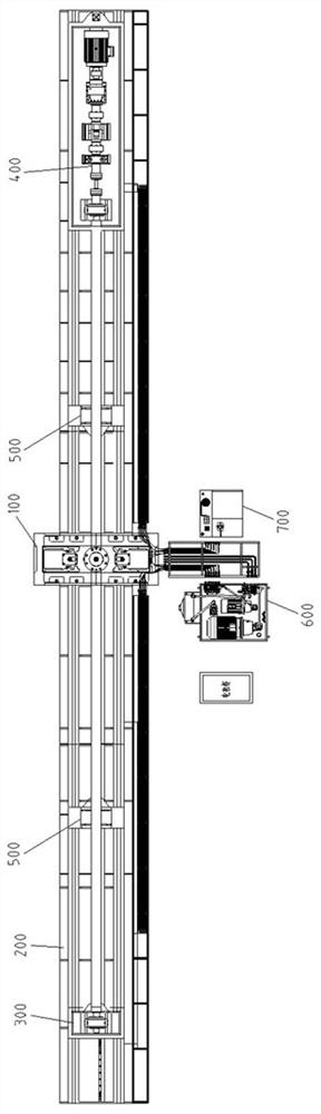 Hinge shaft support and testing equipment