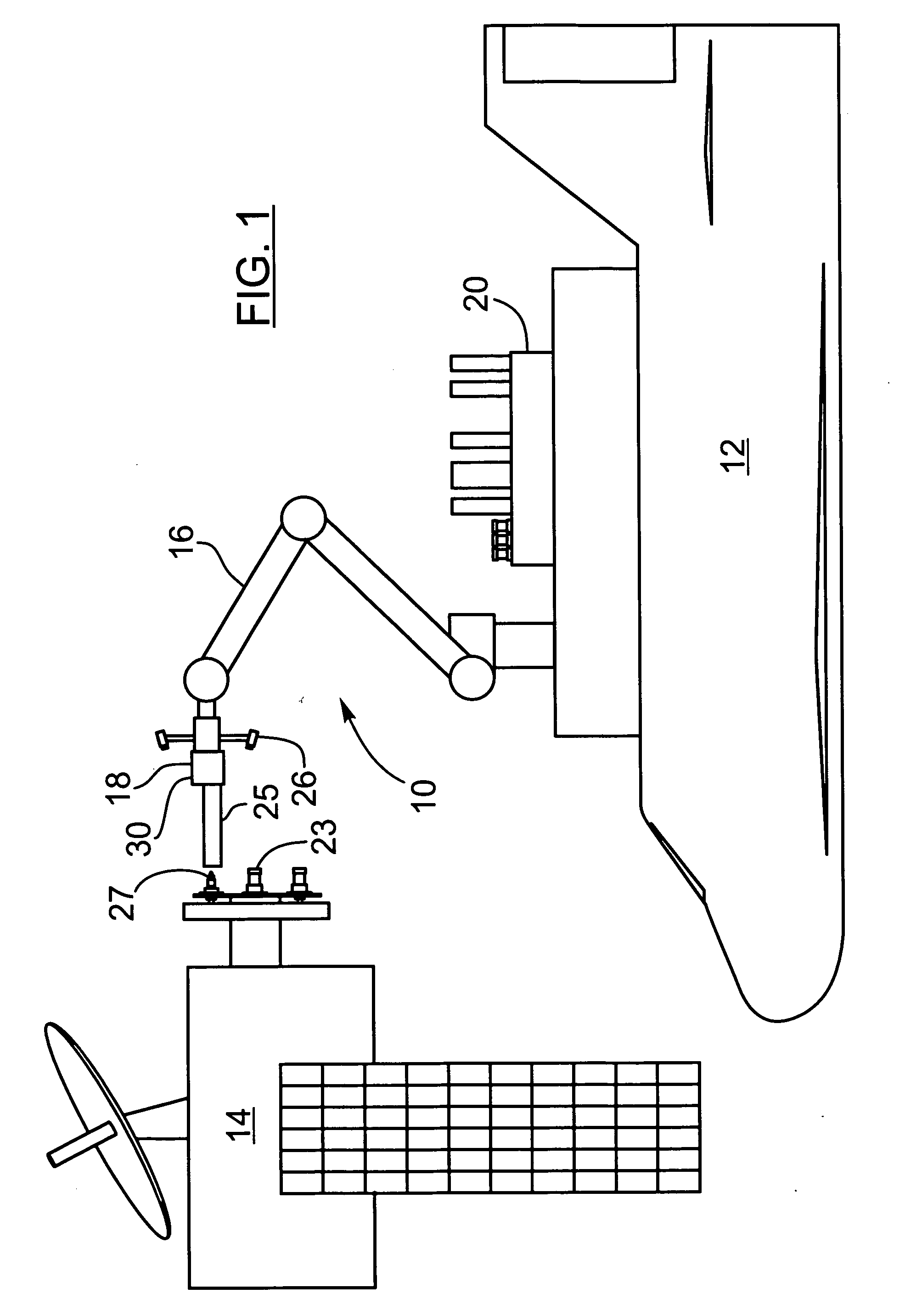 Satellite refuelling system and method