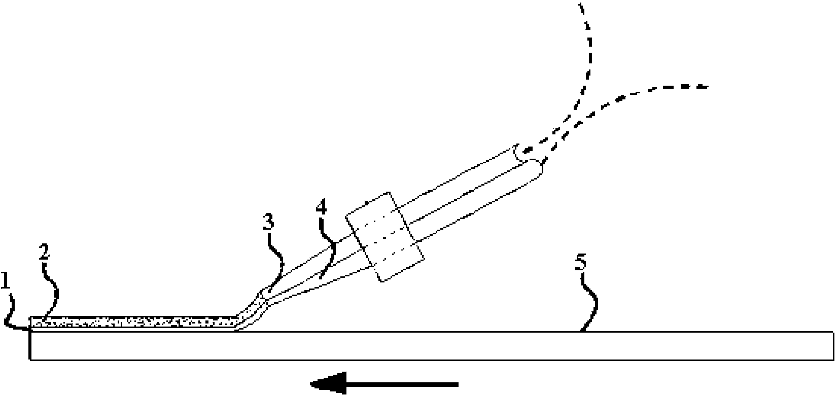 Gate line manufacturing process for photovoltaic cell