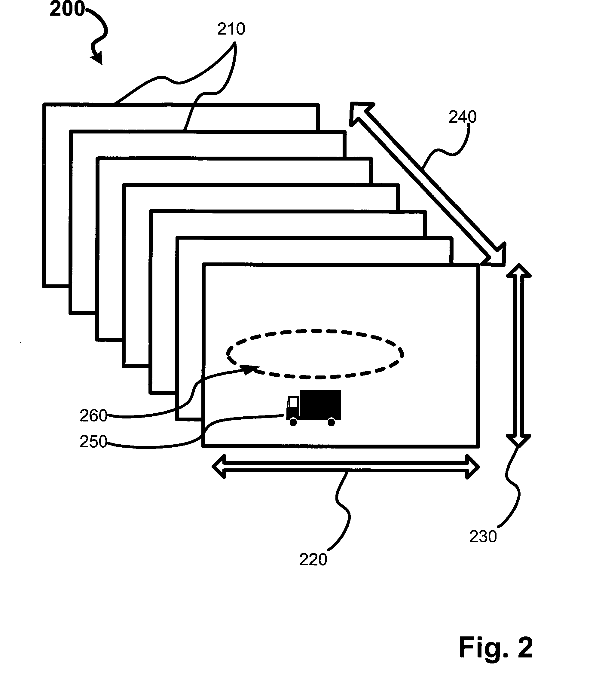 Scalable method for rapidly detecting potential ground vehicle under cover using visualization of total occlusion footprint in point cloud population