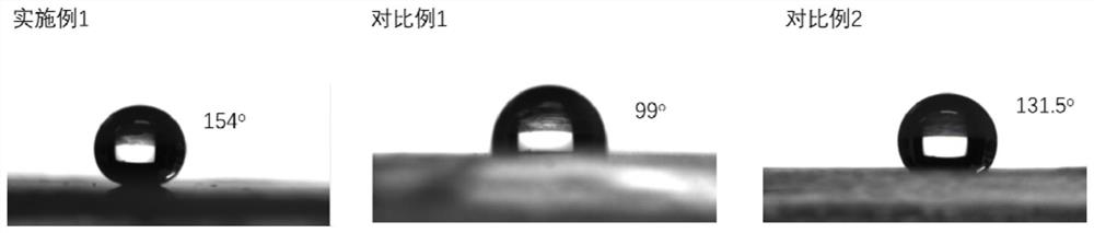 Self-repairing transparent super-hydrophobic polyamide-imide composite film and preparation method thereof