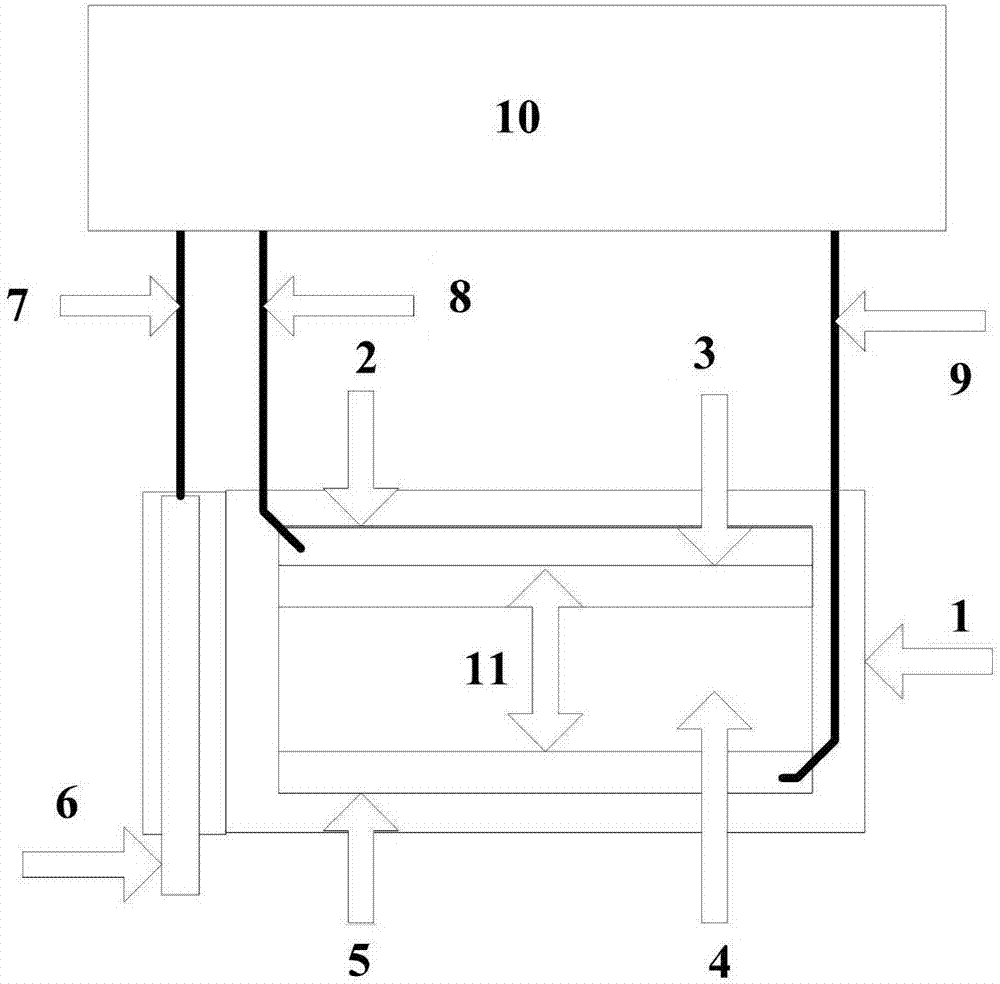 High-temperature and high-pressure liquid pressure and temperature measurement sensor based on ceramic package