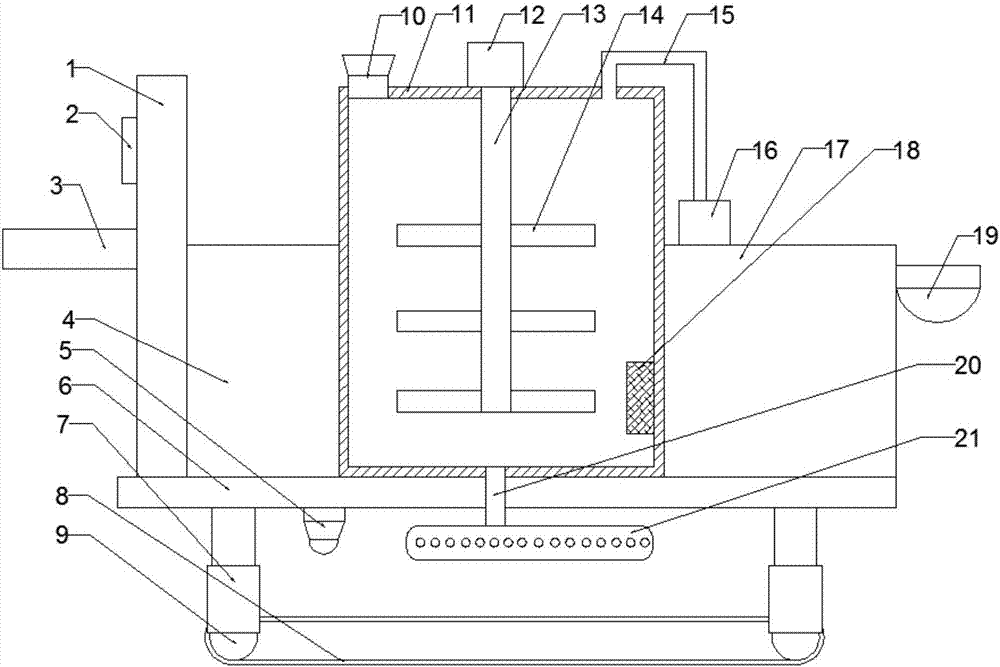 Agricultural small irrigation device