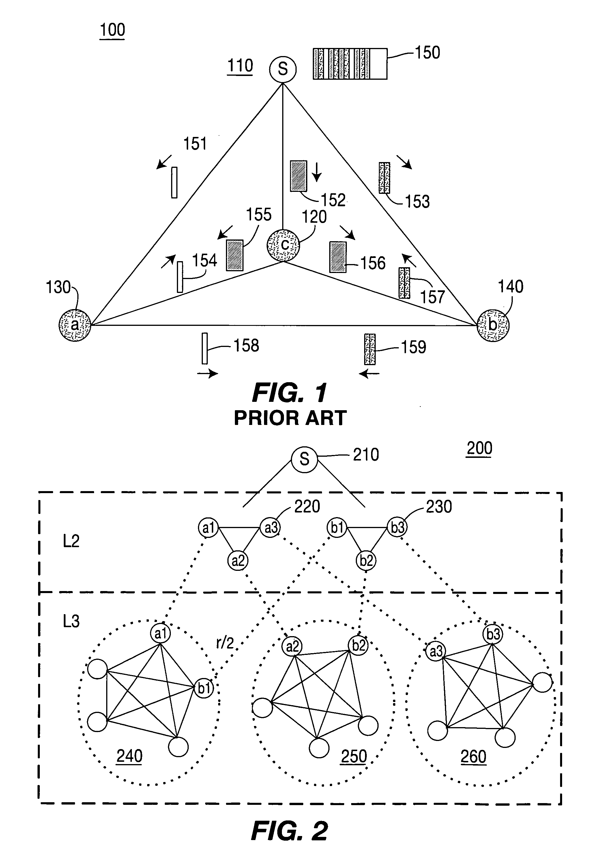 Hierarchically clustered p2p streaming system