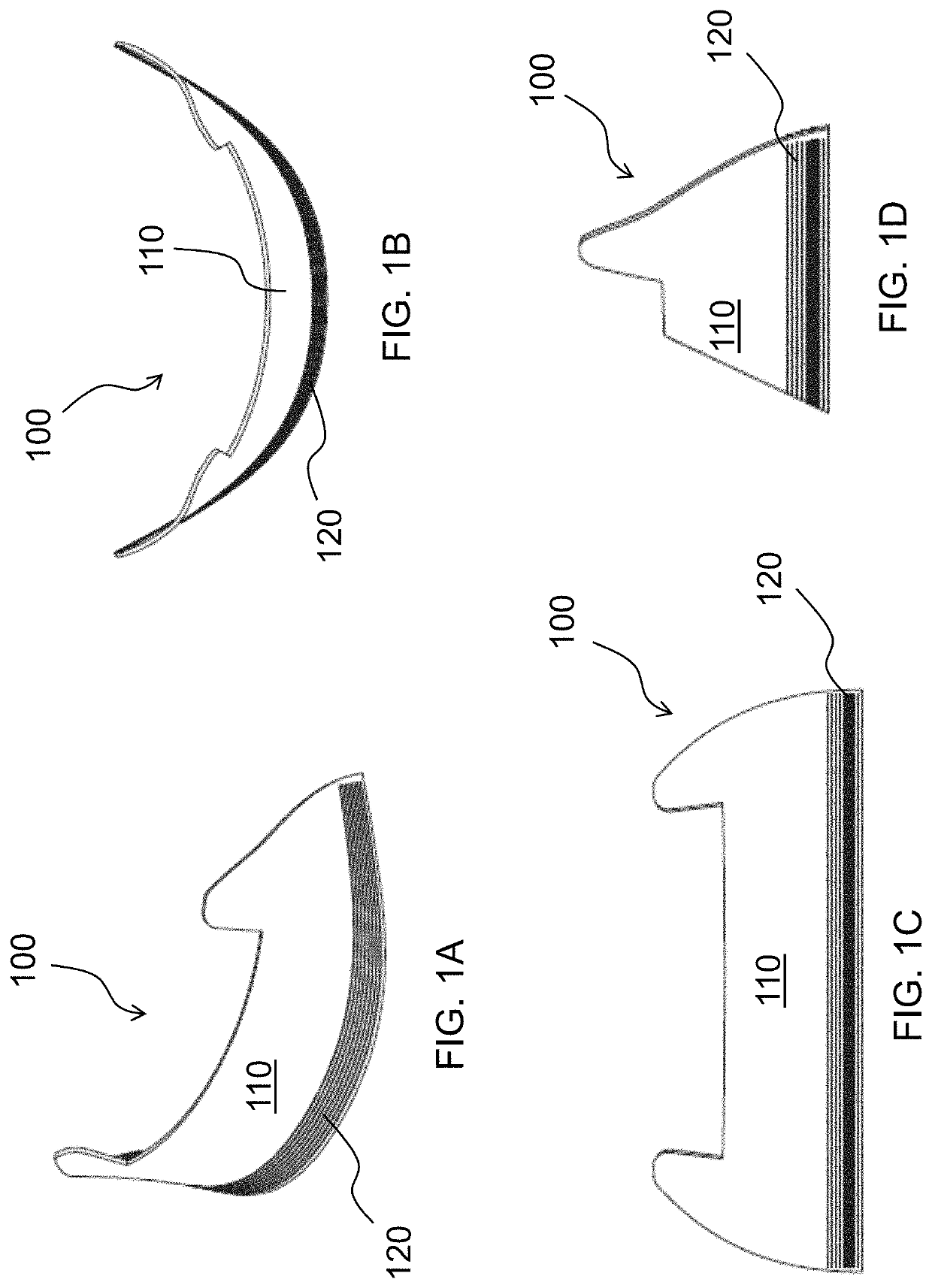 Sports training visor