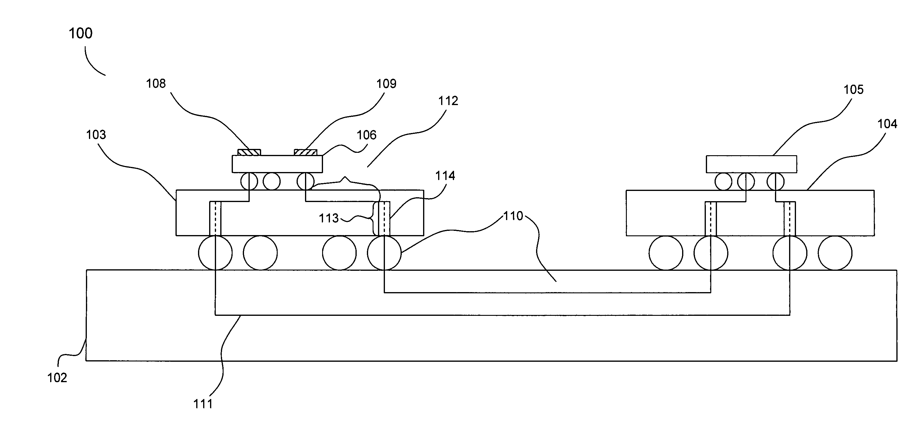 High data rate differential signal line design for uniform characteristic impedance for high performance integrated circuit packages