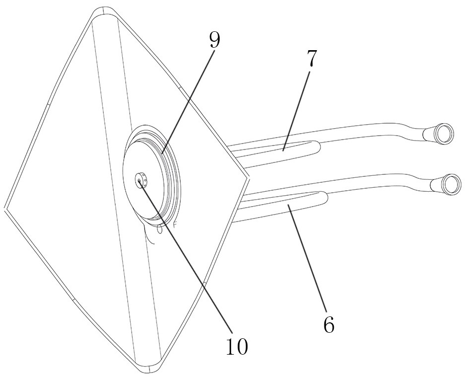 Oxygen supply connector and mask using same