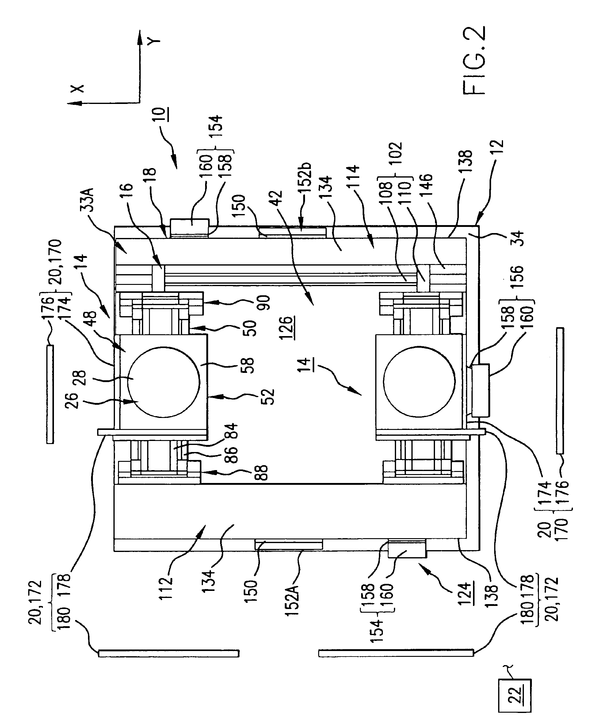 System and method for resetting a reaction mass assembly of a stage assembly