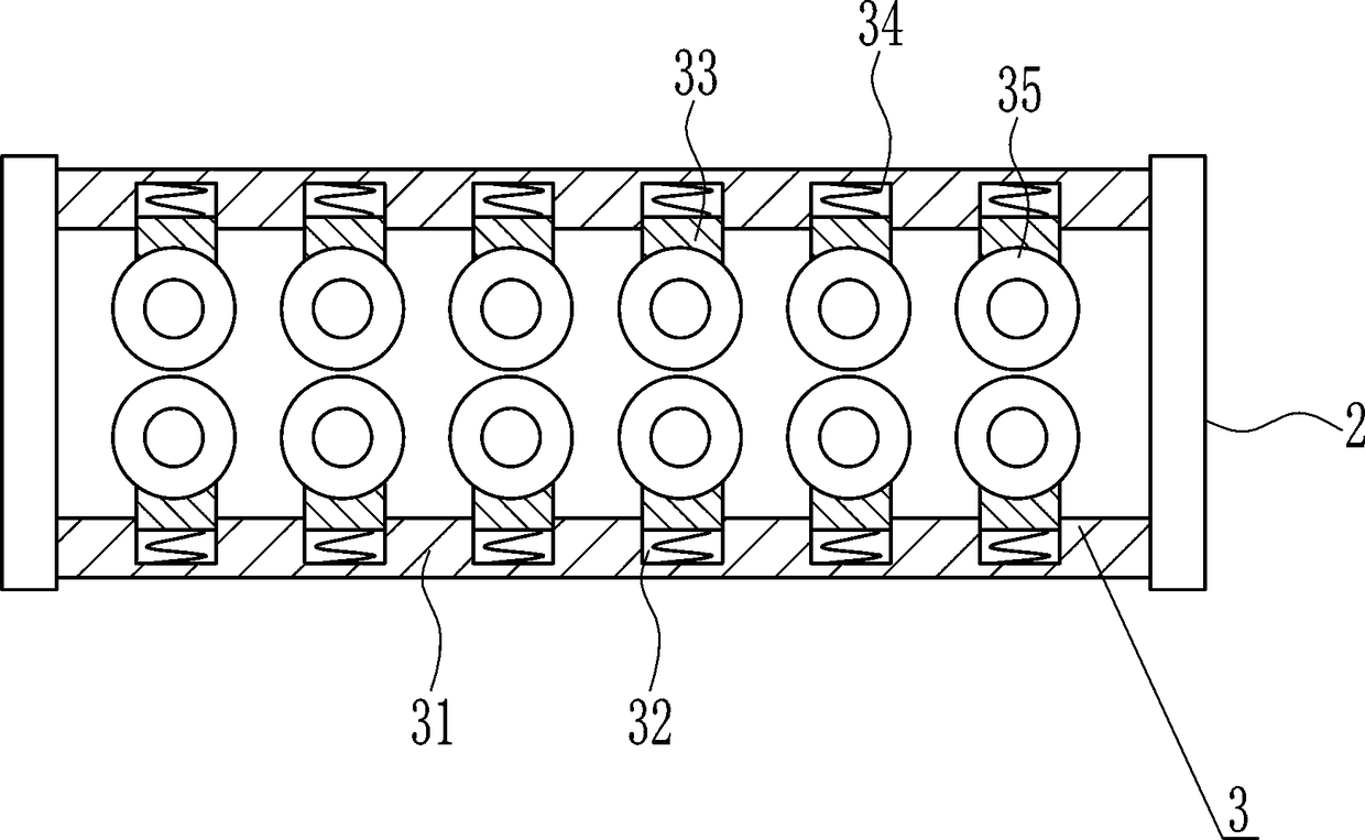 Dense screen rapid winding device for construction site environment protection