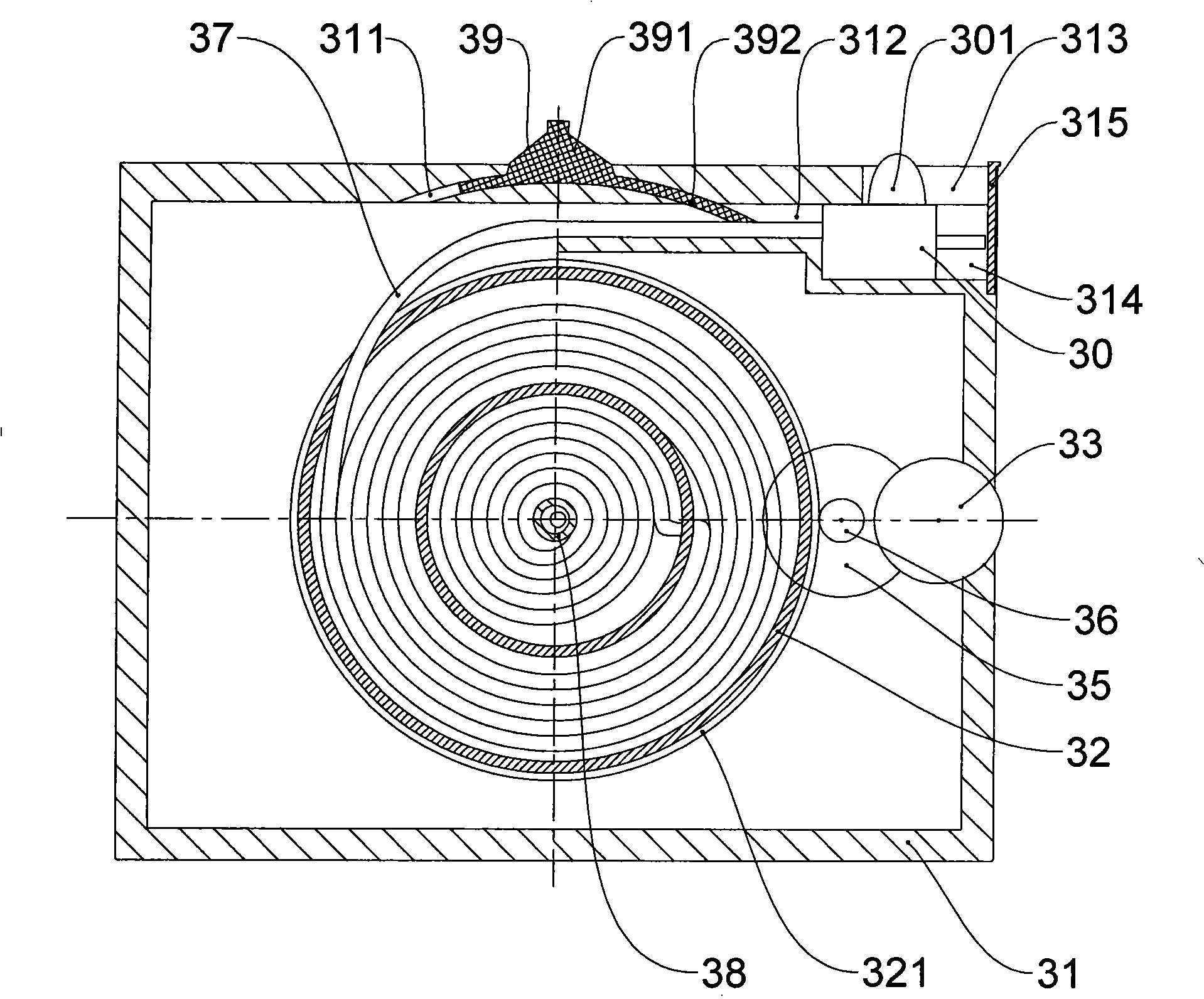 Portable notebook type computer base with energy supply