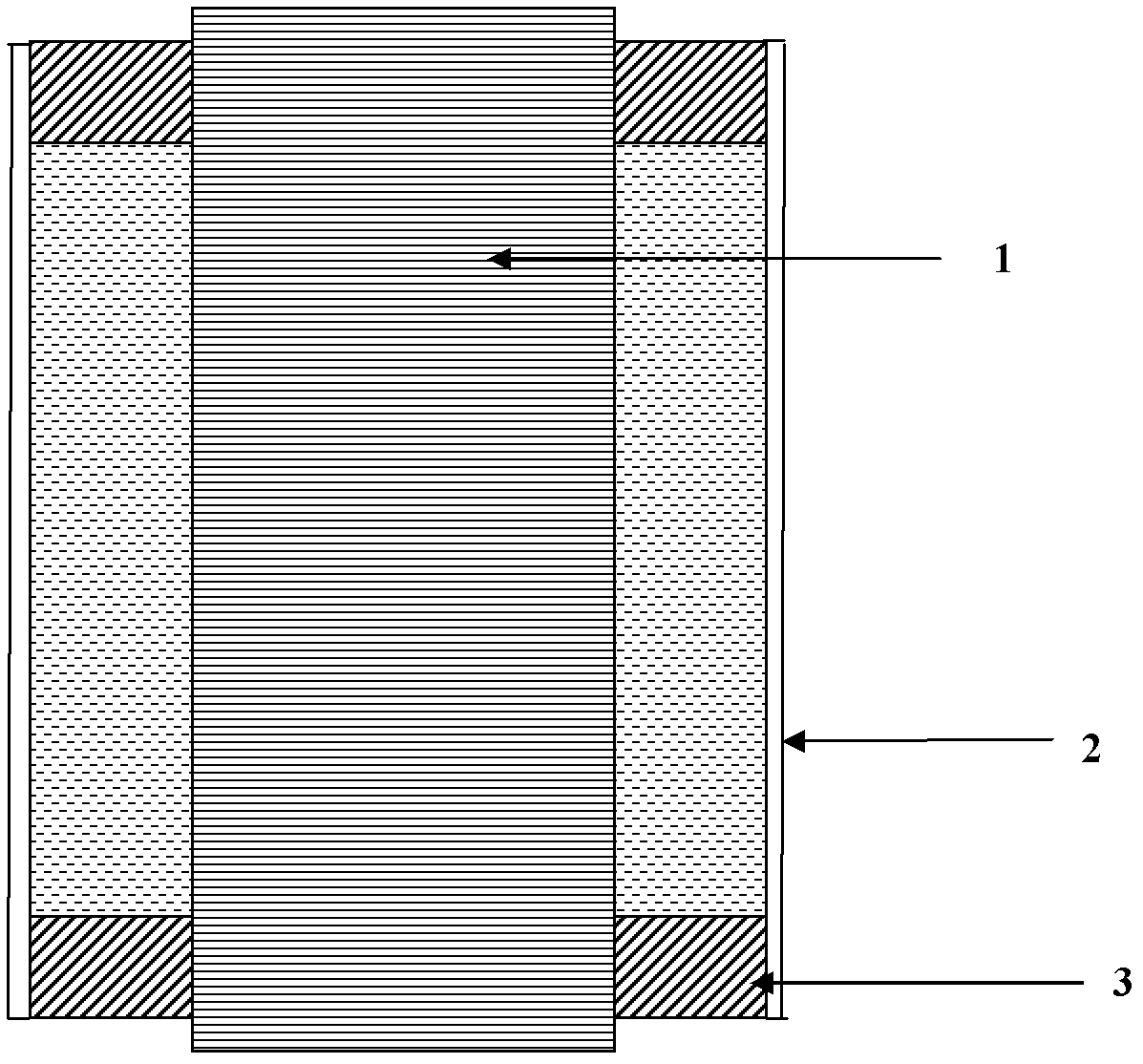 Preparation method of zinc oxide-based tubular rotary target material