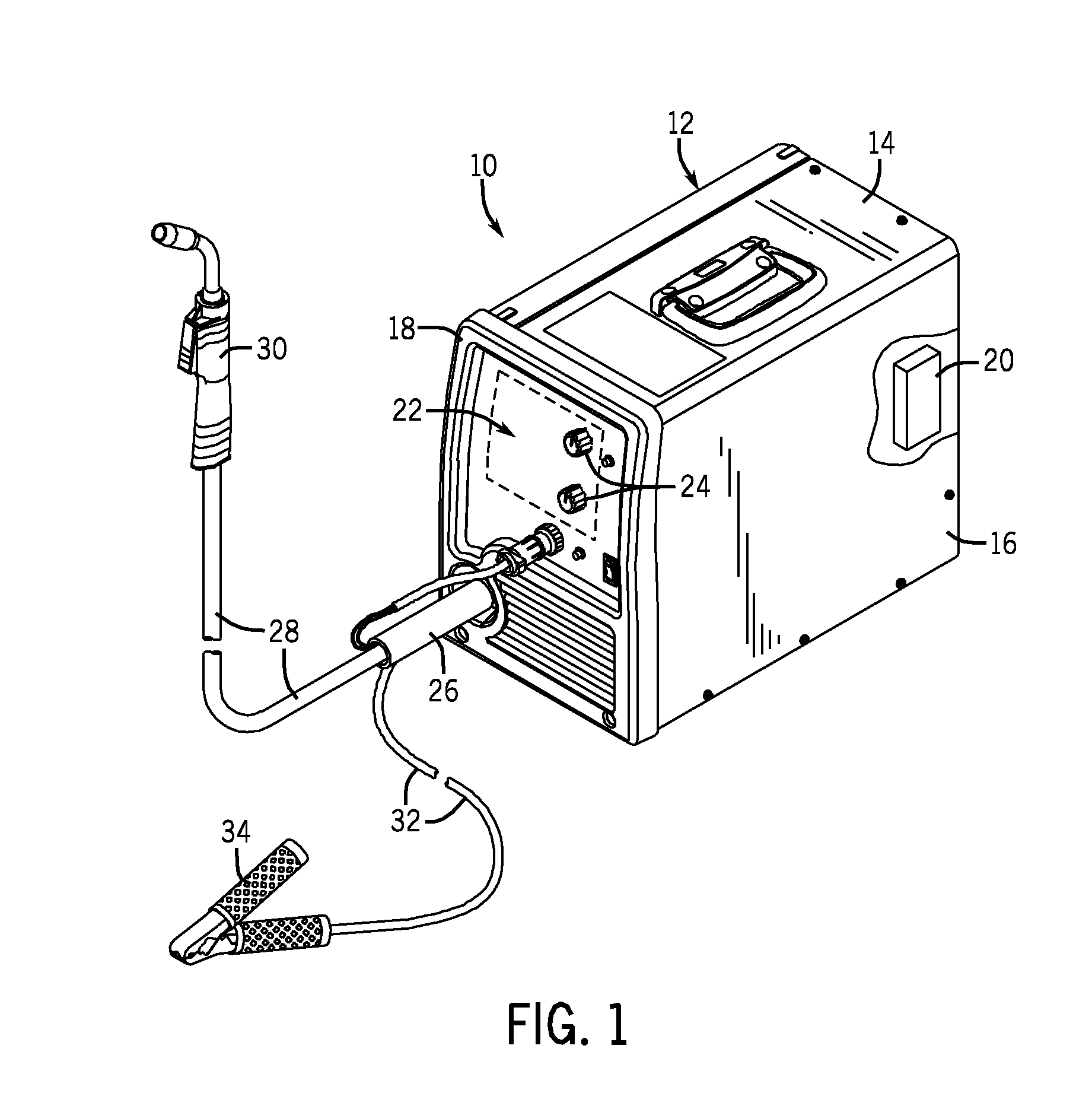 Welding arc termination method and system