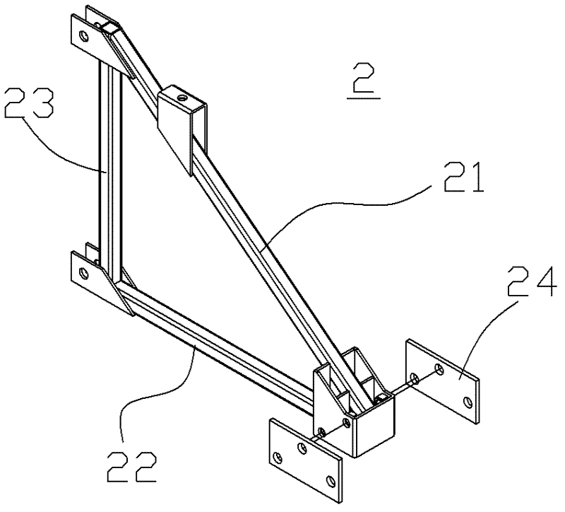 Lifting platform for protecting safety of high-level construction