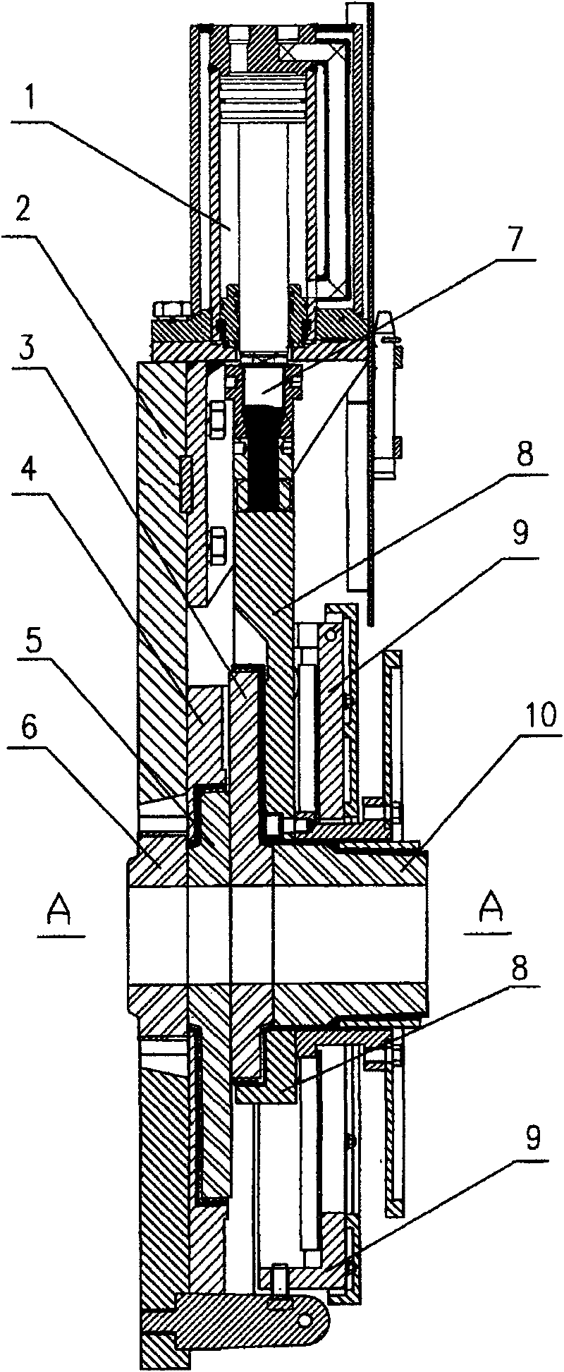 Automatic control technology complete set of plant of tap hole gate valve steel slag-blocking system