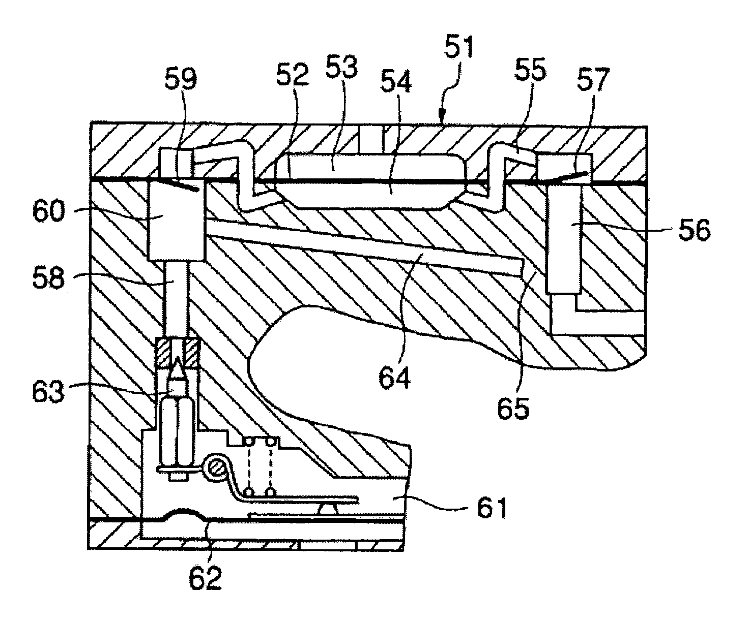 Pulse fuel pump for a diaphragm carburetor