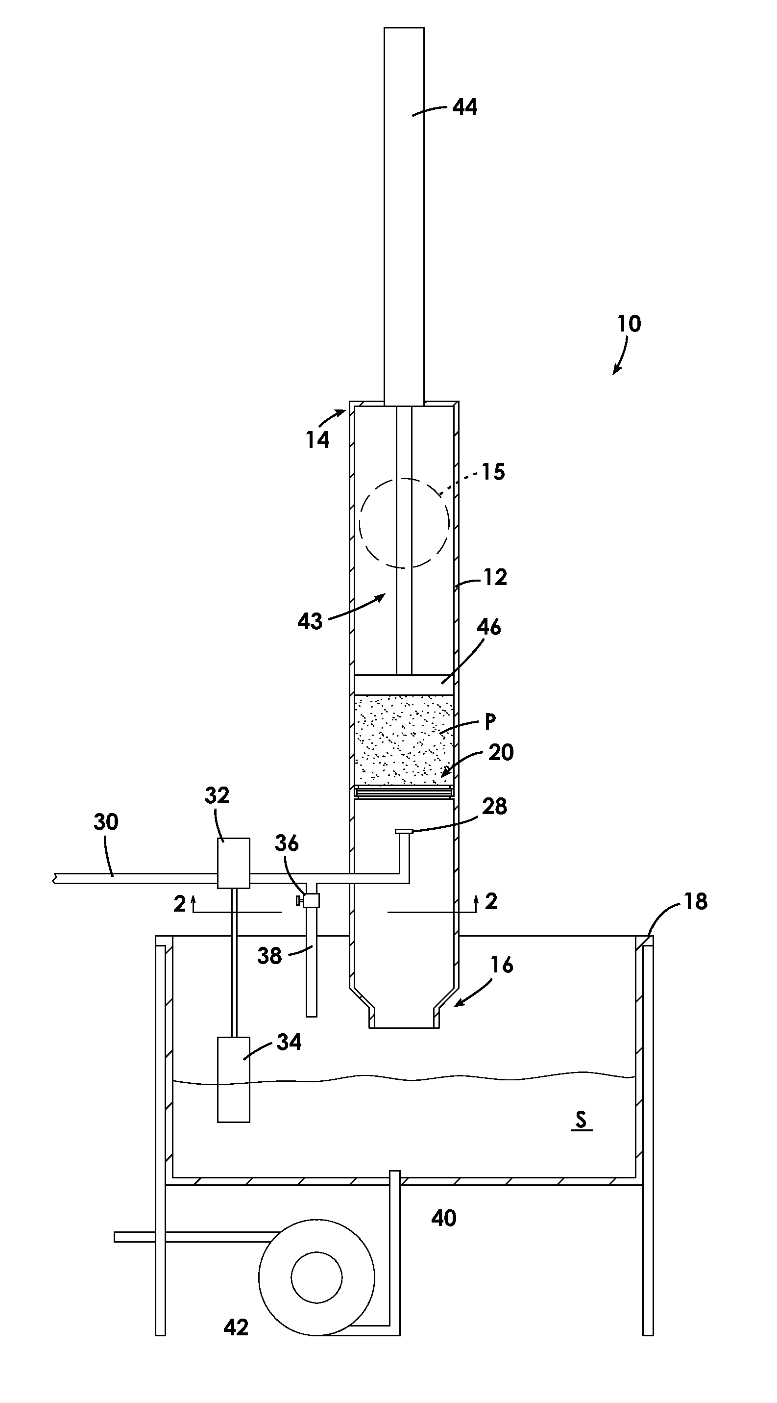 Dissolution generator, method of dissoving powder, and mixing system