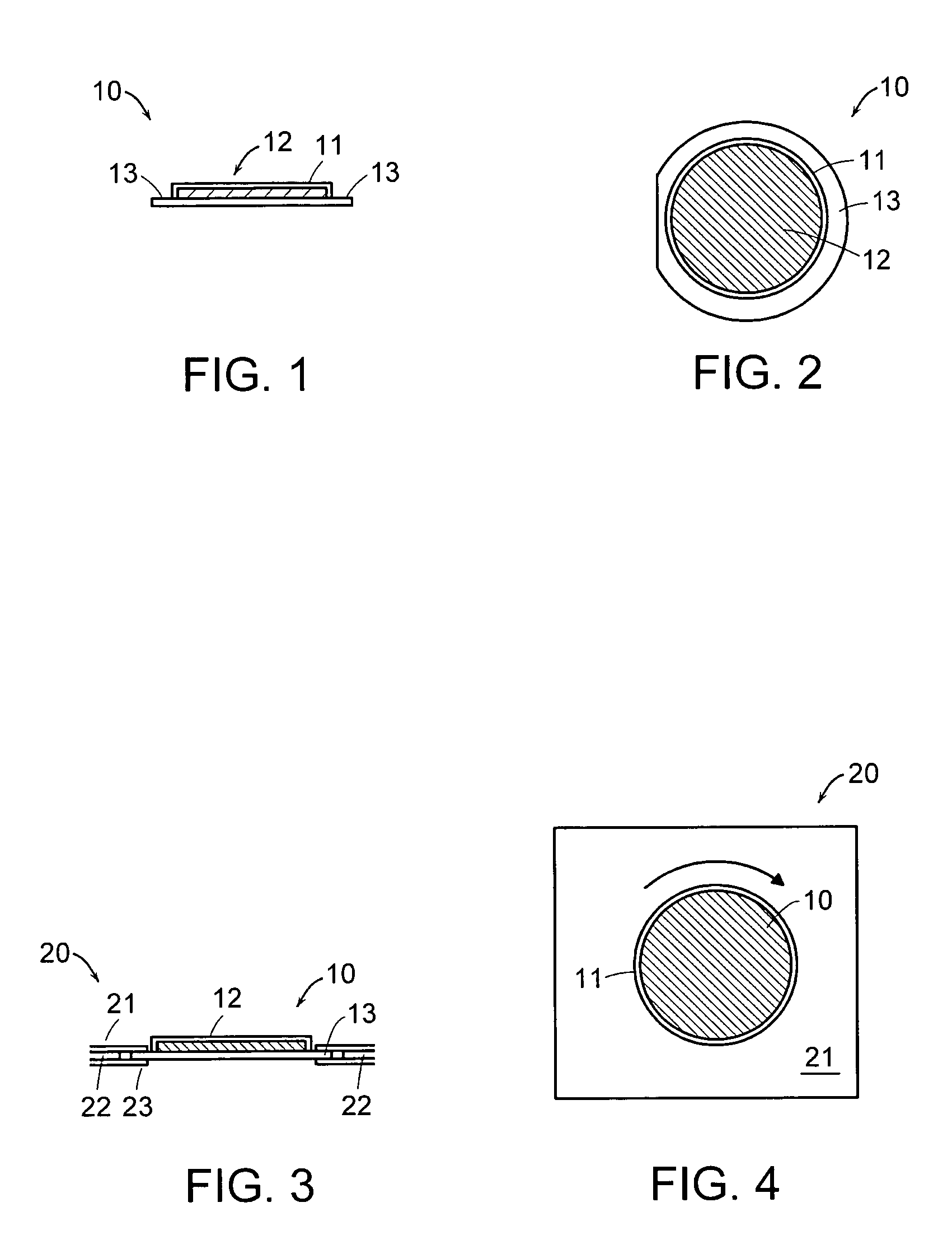 Rotatable coin display