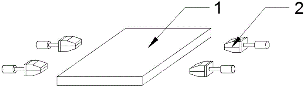 Fixing device of printed circuit board and frame