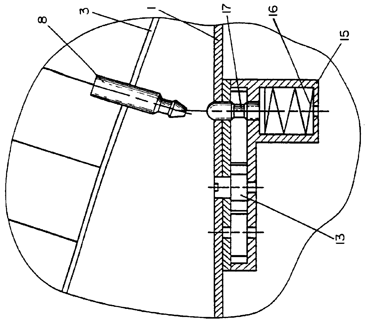 Rocket with lattice control surfaces and a lattice control surface for a rocket