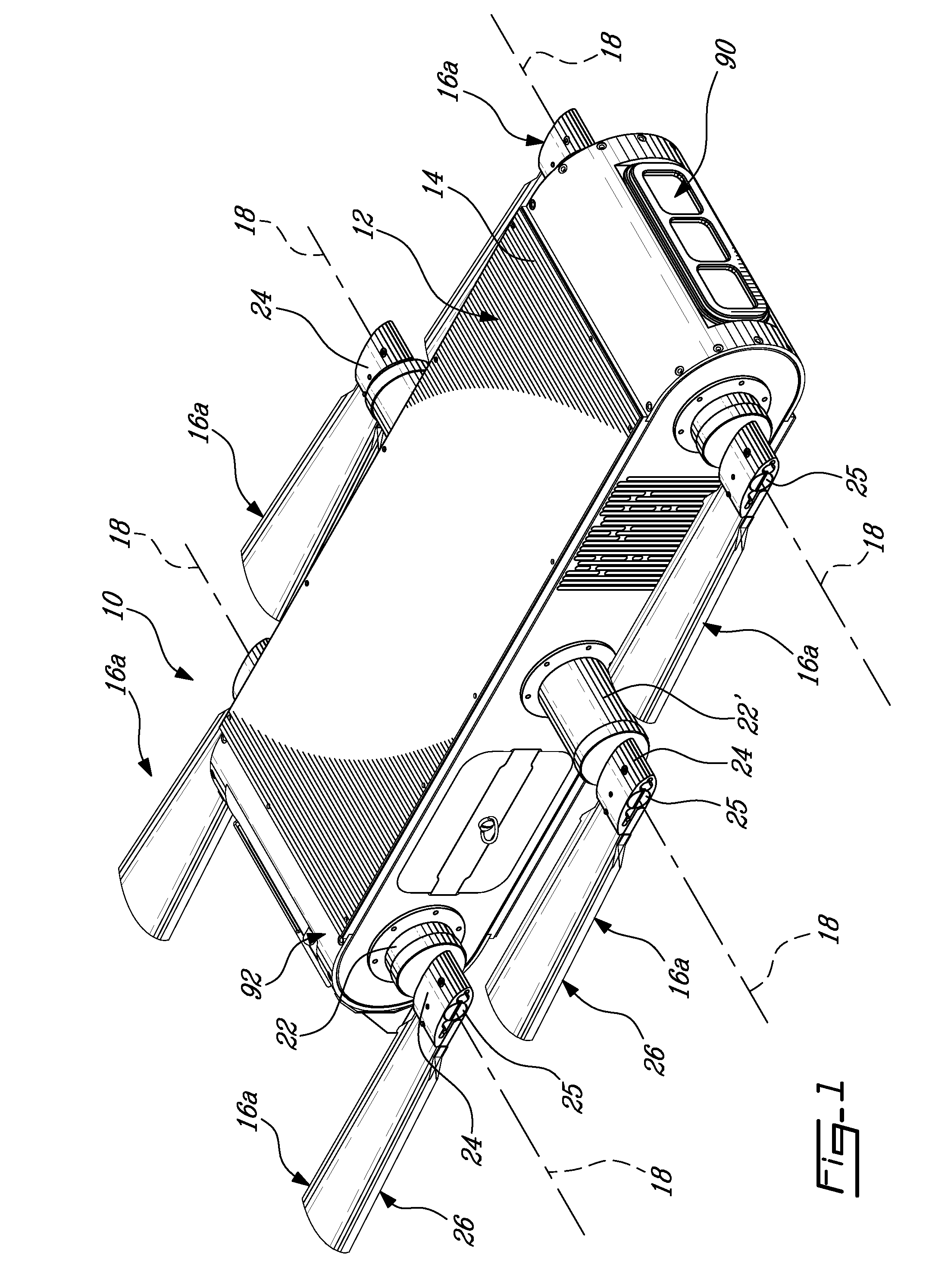 Amphibious robotic device