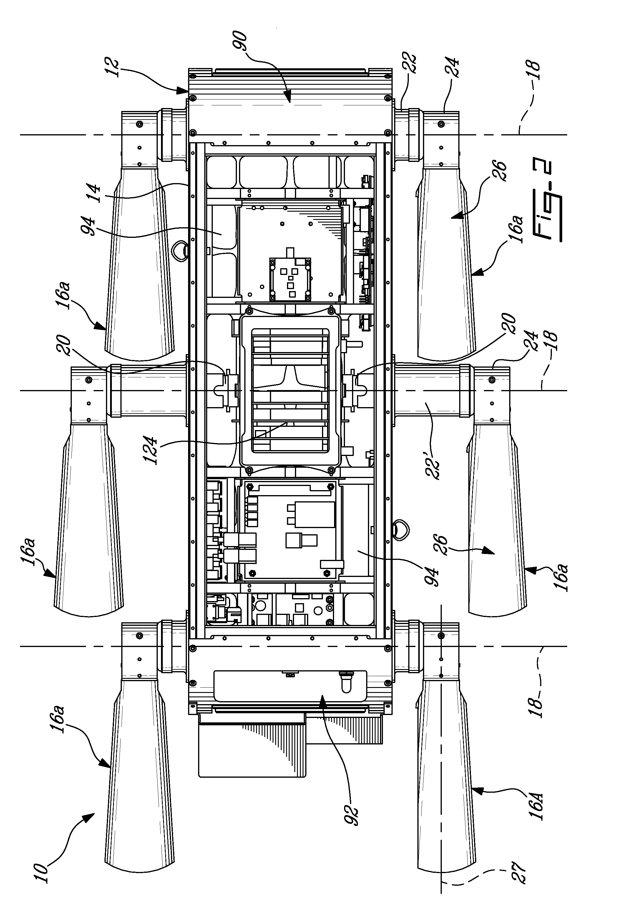 Amphibious robotic device