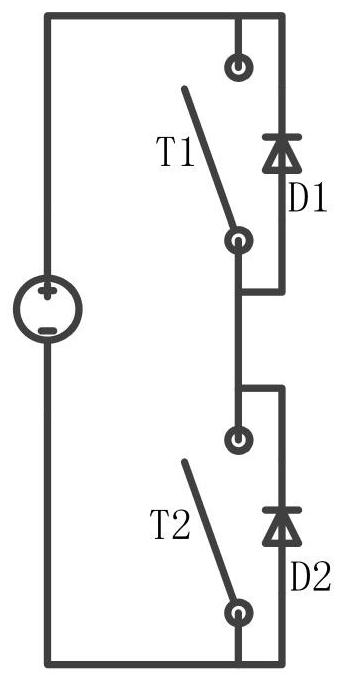 Shutdown wave sealing control method and application device of multi-level inverter circuit