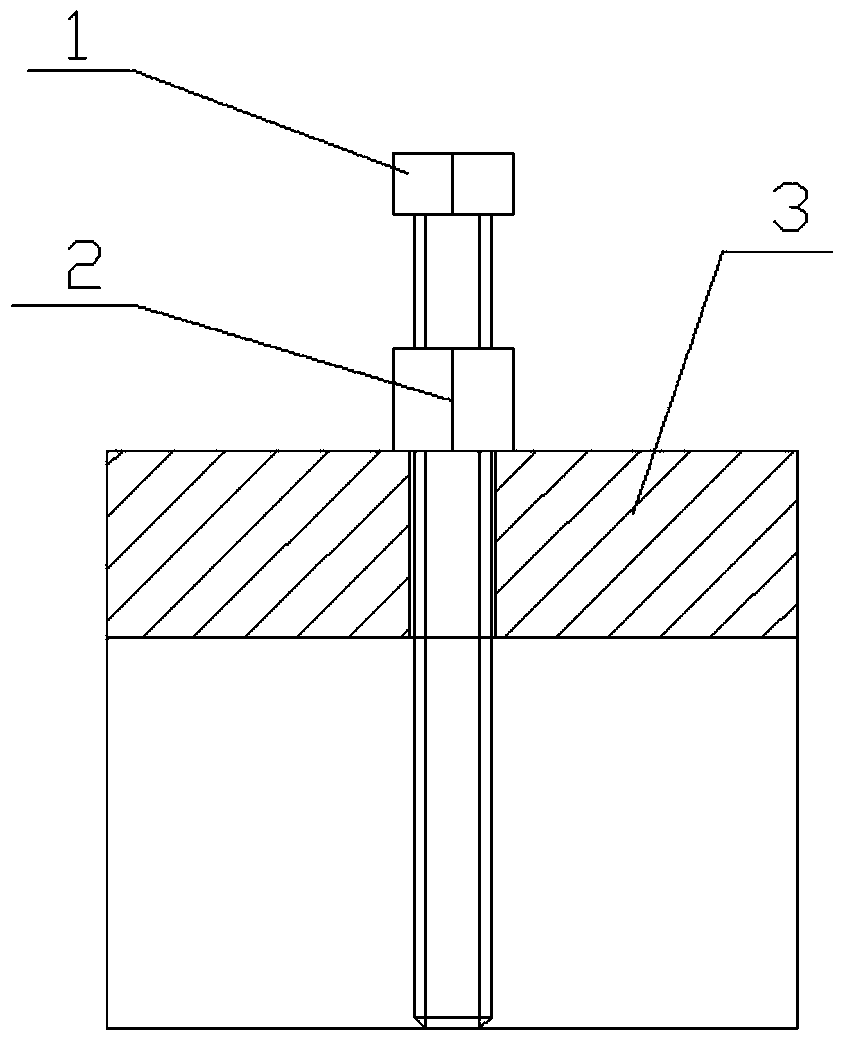 A dismantling device for nuclear power plant metal graphite sealing ring