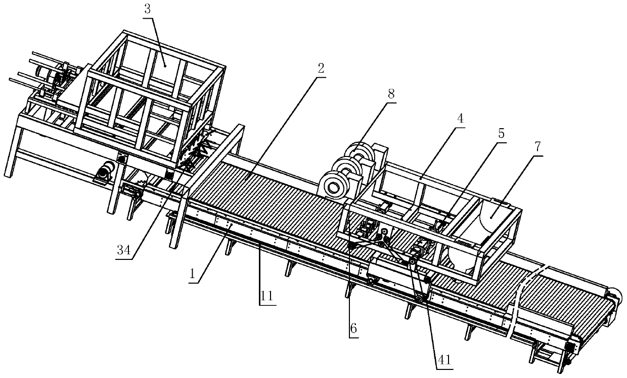 Vinasse spreading and airing machine