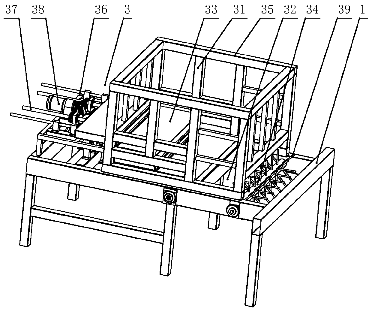 Vinasse spreading and airing machine