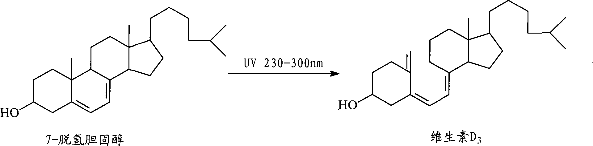 Preparation method for 7-dehydrochol esterol