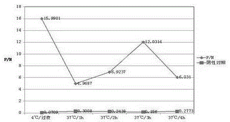 Blocking ELISA method for detecting cysticercosis pisiformis cyst fluid antibody of rabbit