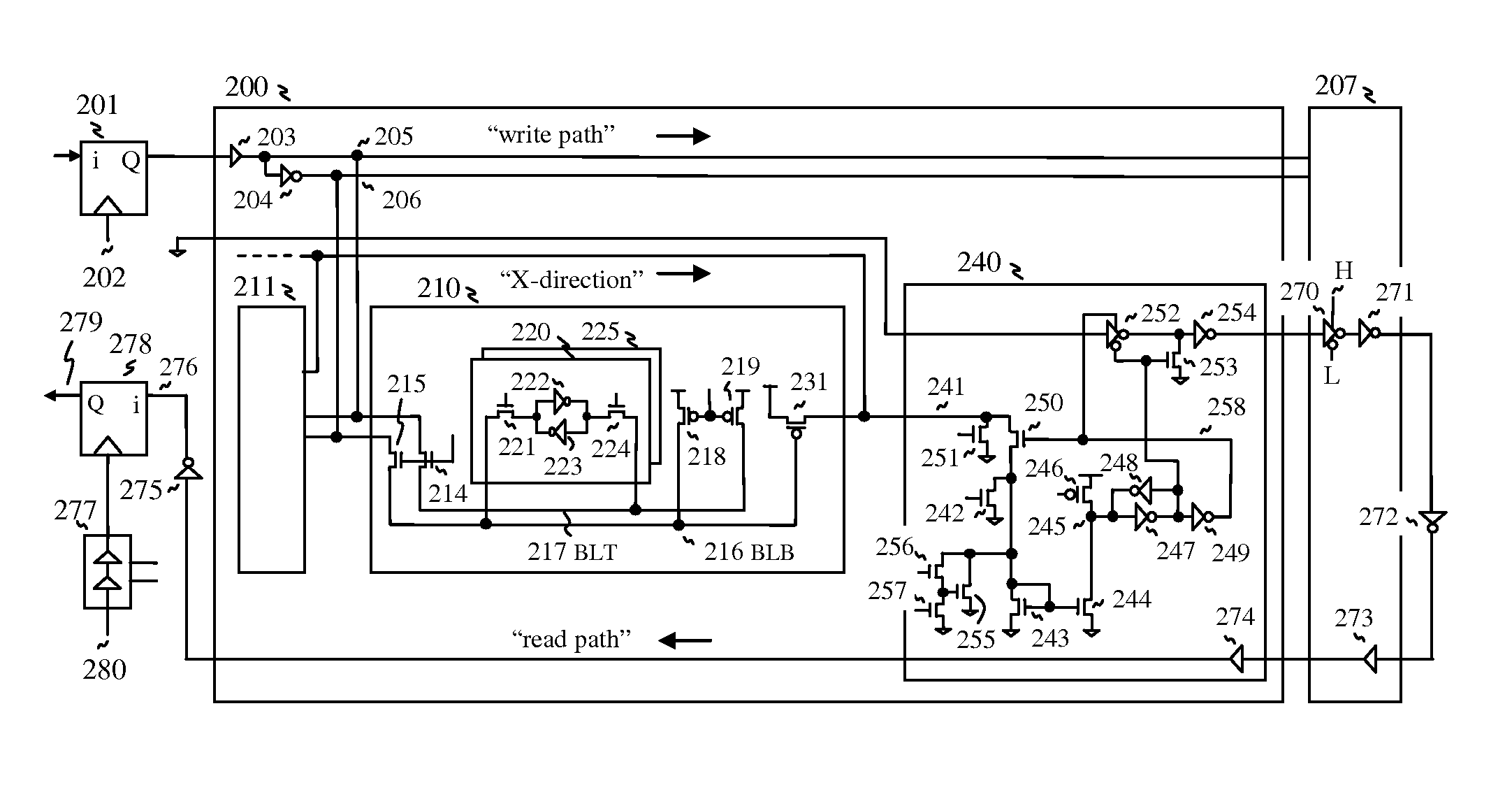 Stacked SRAM including segment read circuit