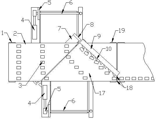 Automatic finishing and arranging pillow-type packaging line