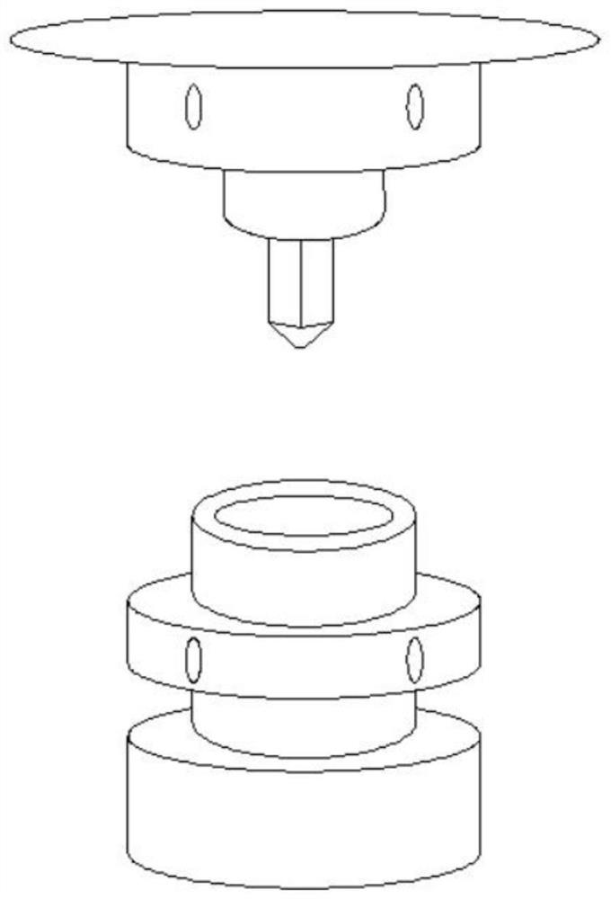 Novel inner hexagonal screw plug blank forming process