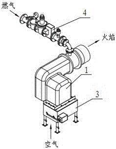 A combustion energy-saving safety control system and method