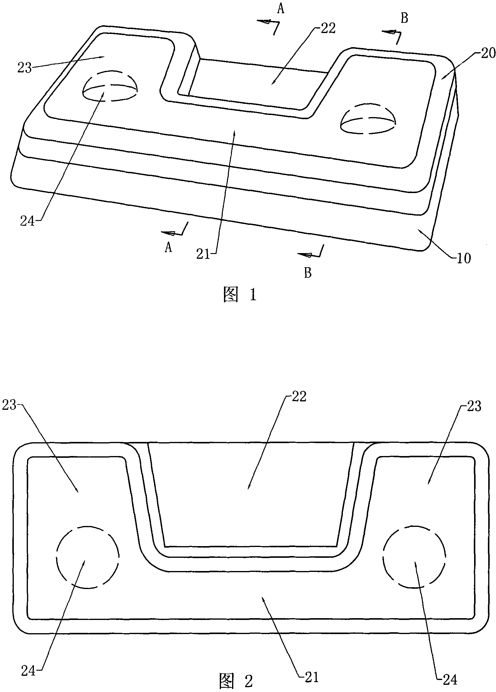 Cervical vertebra recovering pillow