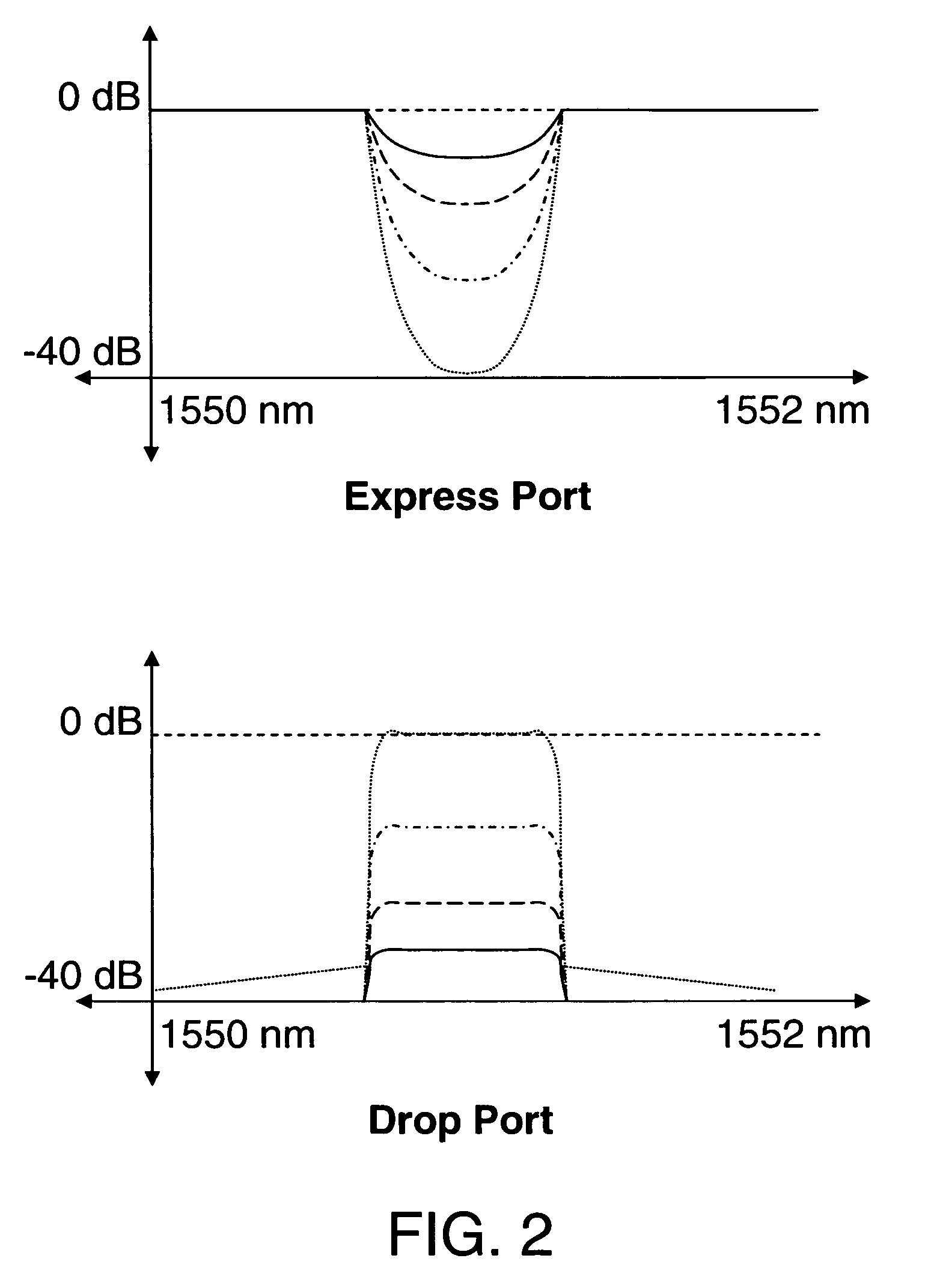 Hitless variable-reflective tunable optical filter