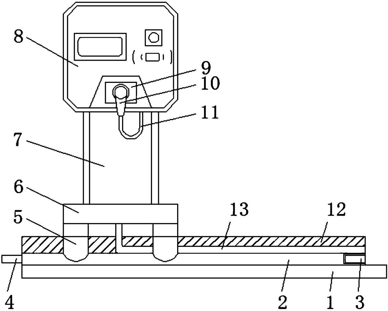 A mobile charging device for a new energy vehicle