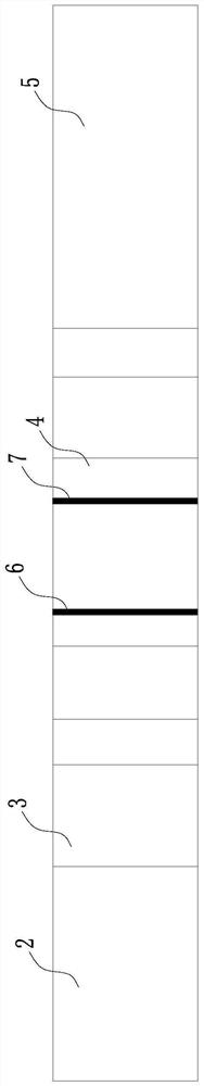 Feces lactoferrin detection kit and preparation method thereof