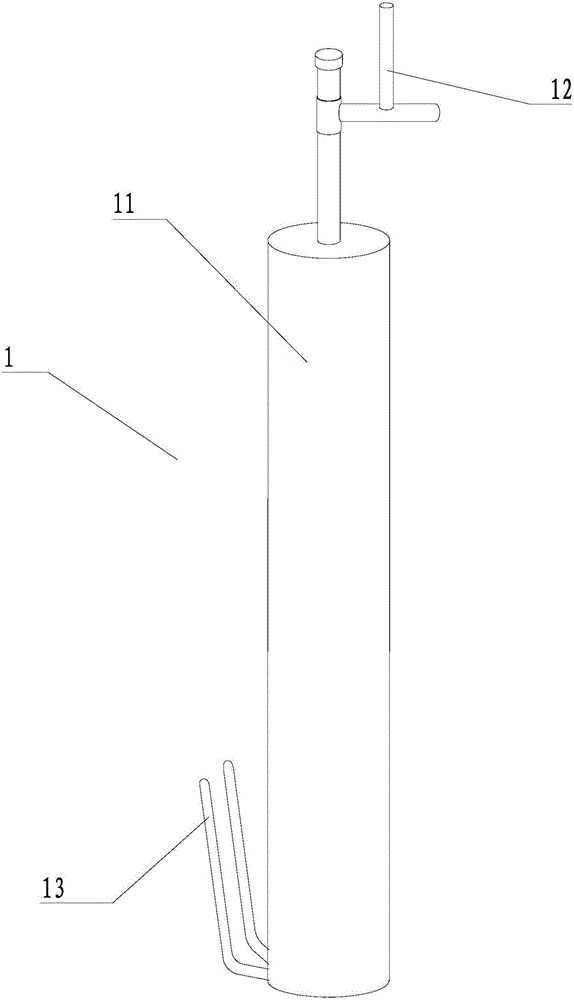 Power distribution fast acousto-optic electricity testing grounding wire