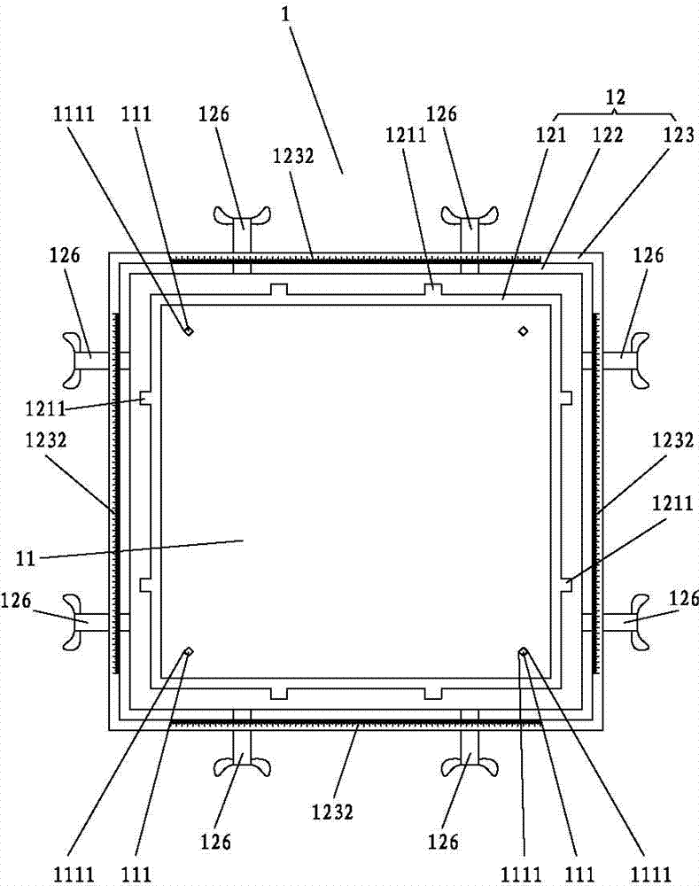 Silk screen printing plate, double-printing device, double-printing machine and double-printing process