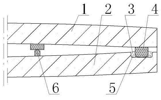 Convex vacuum glass welded by glass solders in microwave manner and subjected to edge sealing by groove, and manufacturing method of glass