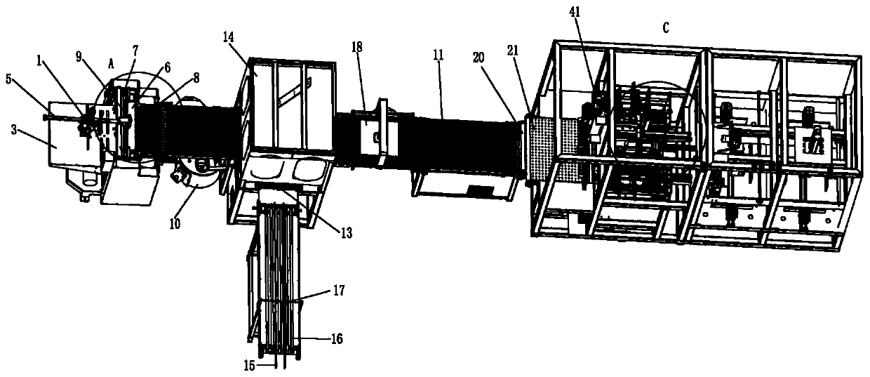 Automatic up-and-bottom cover box integration molding machine