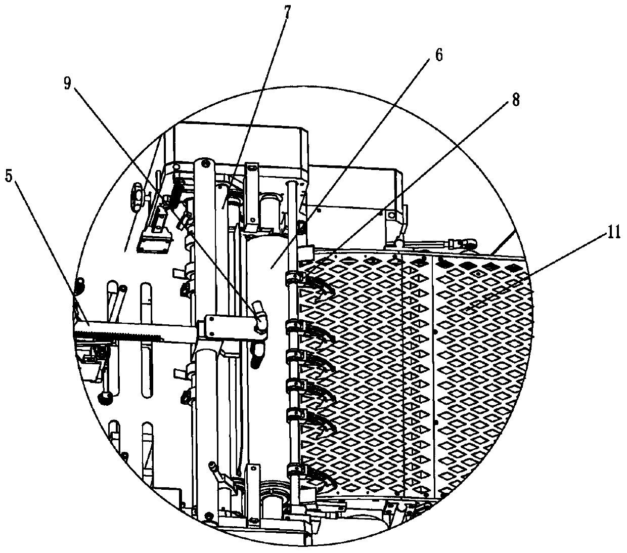 Automatic up-and-bottom cover box integration molding machine